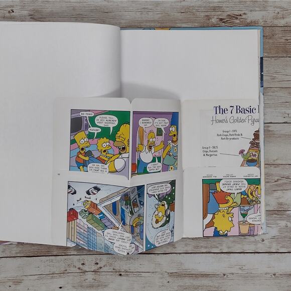 The Simpsons Altered Book Journal, Recycled Diary - Picture 14 of 16
